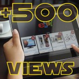 Add 500 Ebay Views to item